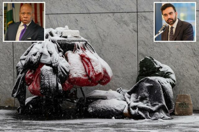 Eric Adams alertou Zohran Mamdani para manter os sem-teto 'sob Eric Adams alertou Zohran Mamdani para manter os sem-teto 'sob controle' - antes que o prefeito eleito dissesse que acabaria com as varreduras em acampamentos de rua