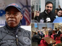 Eric Adams assina ordem executiva anti-BDS em ataque velado ao prefeito eleito Mamdani Eric Adams assina ordem executiva anti-BDS em ataque velado ao prefeito eleito Mamdani