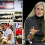 Erika Kirk insiste que o assassinato do marido Charlie não foi um 'problema com armas', pois ela defende a Segunda Emenda