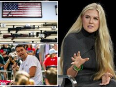 Erika Kirk insiste que o assassinato do marido Charlie não foi um ‘problema com armas’, pois ela defende a Segunda Emenda Erika Kirk insiste que o assassinato do marido Charlie não foi um 'problema com armas', pois ela defende a Segunda Emenda