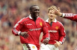 Especialista do MUTV animado com a estrela do Man Utd que o lembra Dwight Yorke Matheus Cunha comemora gol do Manchester United x Brighton.