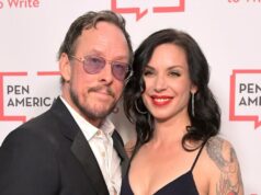 Esposa do baixista do Weezer quebra o silêncio após ser baleada pela polícia Scott Shriner e Jillian Lauren