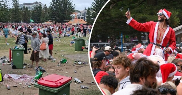 Esquadrão de choque chega em festa pop-up na praia de As celebrações anteriores atraíram críticas pela bagunça deixada.