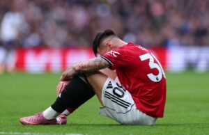 Esqueça Benjamin Sesko, Ruben Amorim diz que ‘todos’ no Man Utd devem ‘jogar de uma maneira diferente’ sem três jogadores Lesão mais recente contra Bournemouth