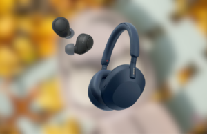 Esses fones de ouvido ANC 9/10 agora são muito baratos e ainda vêm com um par de ótimos fones de ouvido ANC grátis Fones de ouvido e fones de ouvido Sony com fundo desfocado