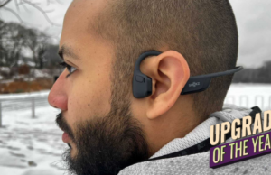 Esses fones de ouvido de condução óssea são minha atualização tecnológica do ano Esses fones de ouvido de condução óssea são minha atualização tecnológica do ano