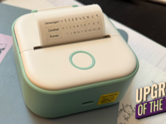 Esta impressora térmica de adesivos é a minha atualização tecnológica do ano Mini impressora - Impressora de adesivos T02 Impressora térmica portátil Máquina de fazer adesivos sem tinta Impressoras de recibos Bluetooth de bolso Impressora de telefone para aprendizagem, notas de estudo, diagrama anatômico, fotos, diário