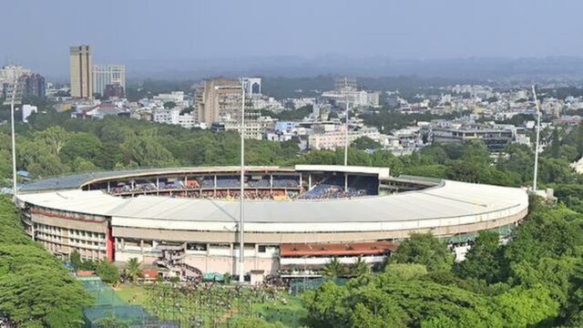 Estádio Chinnaswamy não obtém aprovação para sediar jogos do Troféu Vijay Hazare
