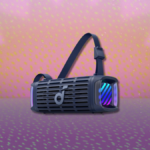 Soundcore Boom 3i da Anker, alto-falante externo compacto, IP68 à prova d'água, reprodução flutuante, resistente à água salgada, BassUp 2.0, alto-falante portátil de 50 W, Bluetooth 5.3, 16H, TWS, caiaque/pesca/camping-azul