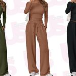 MIAMI, FLÓRIDA - 08 DE DEZEMBRO: Lena Gercke vista usando óculos de sol pretos Saint Laurent, colar prateado, suéter / suéter curto de algodão com gola alta cinza claro Alexander Wang, calça jogger de perna larga de algodão cinza claro Alexander Wang com detalhes de roupa íntima, mini bolsa de couro com vernizes pretos Saint Laurent e tênis de couro branco Axel Arigato, em 8 de dezembro de 2023 em Miami, Flórida. (Foto de Jeremy Moeller/Getty Images)2