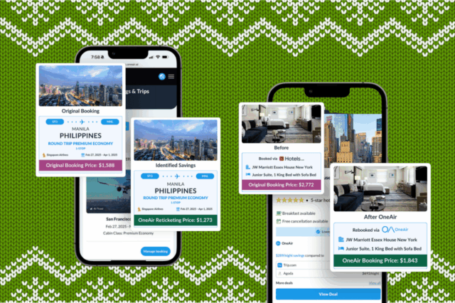Um laptop mostrando um site de pesquisa de voos com detalhes, preços e filtros de voos.