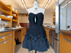 Este pico é LBD? Cientistas revelam vestido feito com o tecido mais escuro de todos os tempos Este pico é LBD? Cientistas revelam vestido feito com o tecido mais escuro de todos os tempos