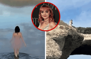 Estrela de ‘Game of Thrones’, Maisie Williams Skinny Dips na Itália, em vídeo 121325_maisie_williams_kal