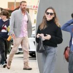 Ex-Ben Affleck e Jennifer Garner se reúnem para passeio na Broadway com Seraphina