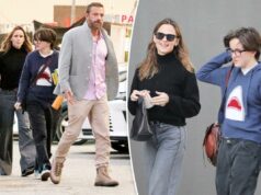 Ex-Ben Affleck e Jennifer Garner se reúnem para passeio na Broadway com Seraphina Ex-Ben Affleck e Jennifer Garner se reúnem para passeio na Broadway com Seraphina