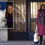 Eric Adams e Lisa White na recepção do patrimônio cultural dominicano.