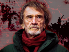 Exclusivo: Sir Jim Ratcliffe ‘irritado’ com a reviravolta de £ 213 milhões da Ineos sendo explorada com impacto para o Man Utd, diz Kieran Maguire Criativos Talking Points mostrando as localizações do Manchester United, Lausanne Sport e OGC Nice, de propriedade da Ineos