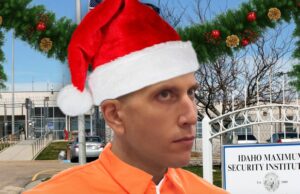 Extravagância de Natal de biscoitos do assassino em massa Bryan Kohberger atrás das grades bryan kohberger natal principal getty Cortesia do composto do Departamento de Correção de Idaho