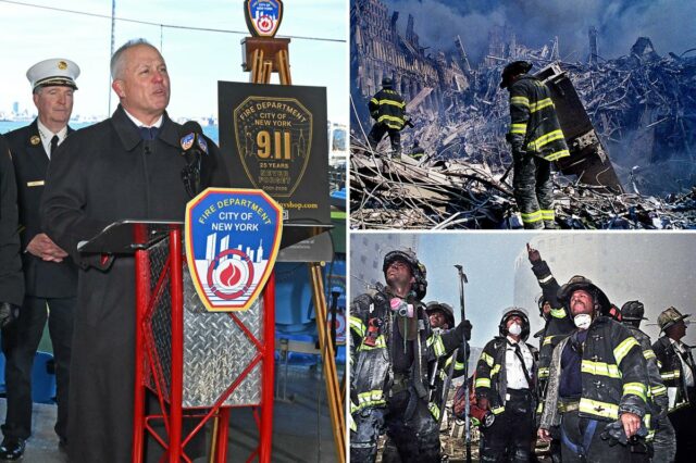 FDNY revela planos para comemorar o próximo 25º aniversário do FDNY revela planos para comemorar o próximo 25º aniversário do 11 de setembro