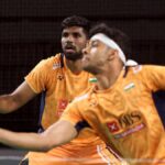 Finais do BWF World Tour: Satwik-Chirag vence a partida de abertura contra o chinês Wang-Liang