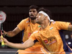 Finais do BWF World Tour: Satwik-Chirag vence a partida de abertura contra o chinês Wang-Liang Finais do BWF World Tour: Satwik-Chirag vence a partida de abertura contra o chinês Wang-Liang