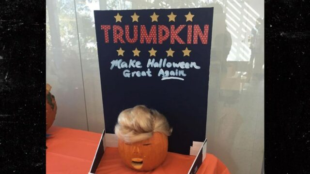 Foto de Halloween do presidente 'Trumpkin' divulgada pelo Comitê de Trumpkin, Comitê de Supervisão da Câmara, Democratas
