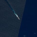 Foto de satélite mostra navios dos EUA aplicando bloqueio de Trump à Venezuela