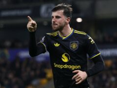 ‘Frustrado…’ Mason Mount admite que Ruben Amorim tinha ‘poucas coisas a dizer’ aos jogadores do Man Utd após momento importante do Wolves Mason Mount durante a partida da Premier League entre Wolves e Manchester United no Molineux em 2025 em Wolverhampton, Inglaterra.