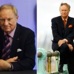 Ludwig A. Minelli posa para fotógrafos em um congresso da Federação Mundial das Sociedades pelo Direito de Morrer.