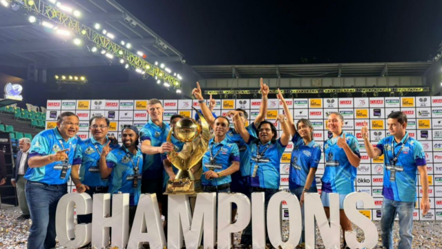 GS Delhi Aces conquista o primeiro título com a conclusão GS Delhi Aces conquista o primeiro título com a conclusão da 7ª temporada do TPL em Ahmedabad