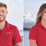 Gael Cameron e Nathan Gallagher, do Below Deck Med, dão as boas-vindas ao bebê nº 1