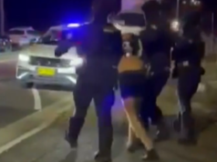 Gangue planejou ‘tiro em local público’, alega a polícia, enquanto perseguição de Porsche termina em campo de golfe Suposto recruta preso