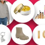 Bota UGG em marrom com sola plataforma grossa.