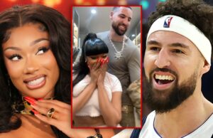 Garanhão de Megan Thee se livra dos rumores de rompimento ao mexer em Klay Thompson megan thee garanhão klay thompson principal getty tiktok composto