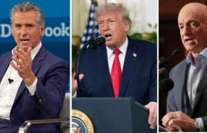 Gavin Newsom, Mark Kelly e mais participam do discurso de Trump no horário nobre: ’Isso poderia ter sido um e-mail’ Gavin Newsom, Mark Kelly e mais participam do discurso de Trump no horário nobre: 'Isso poderia ter sido um e-mail'