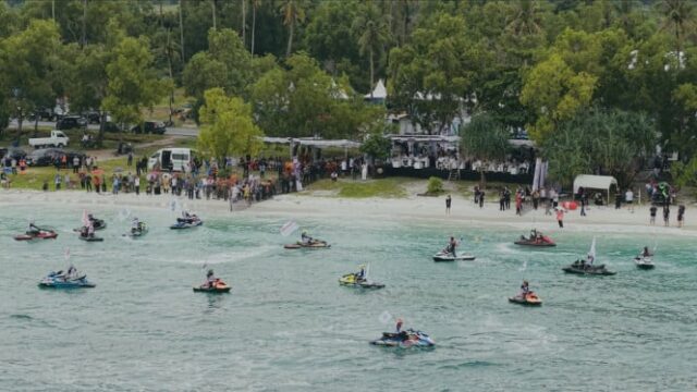 Gempita Belitong e a Aquabike Cup 2025 fortalecem a marca do turismo e dos esportes aquáticos da Indonésia
