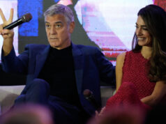 George Clooney diz au revoir à América de Trump ARQUIVO - George Clooney aparece no