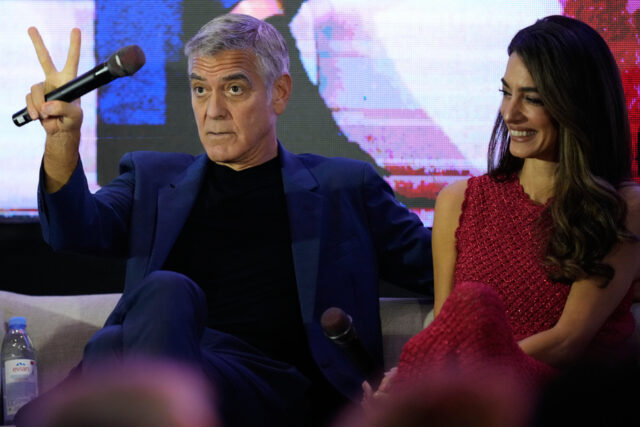 ARQUIVO - George Clooney aparece no 