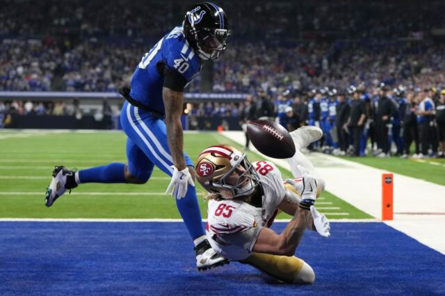 George Kittle, do 49ers, perde o treino novamente, já que o status do jogo dos Bears no domingo permanece incerto
