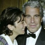 A socialite britânica Ghislaine Maxwell com o ex-namorado Jeffrey Epstein.