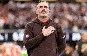 Gigantes vinculados a uma troca bizarra pelo técnico dos Browns, Kevin Stefanski Kevin Stefanski, Cleveland Browns, New York Giants