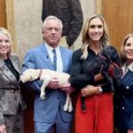 Giuliana Rancic se reúne com Robert F Kennedy Jr em Washington DC para lutar contra o abuso de animais