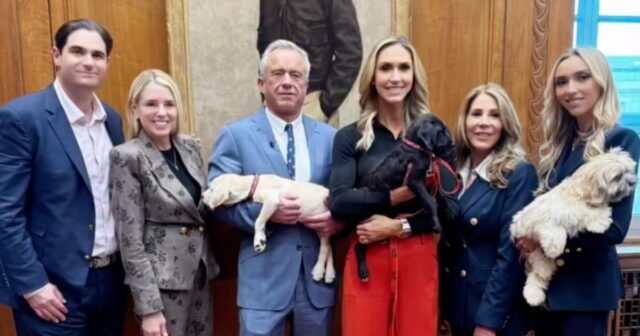 Giuliana Rancic se reúne com Robert F Kennedy Jr em Washington DC para lutar contra o abuso de animais
