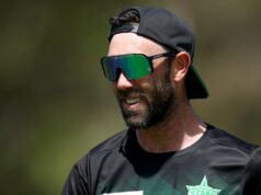 Glenn Maxwell desiste dos leilões IPL 2026 Glenn Maxwell em ação.