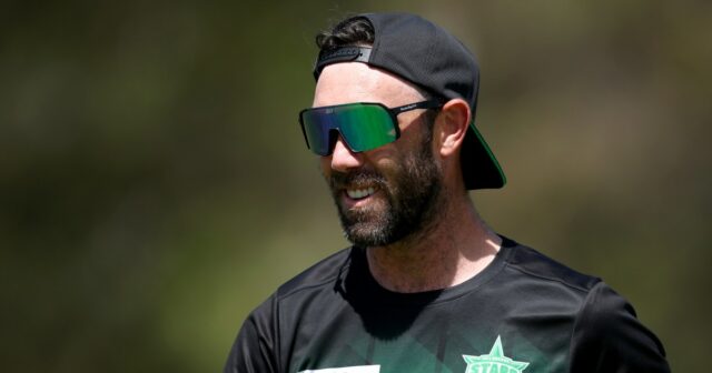 Glenn Maxwell em ação.