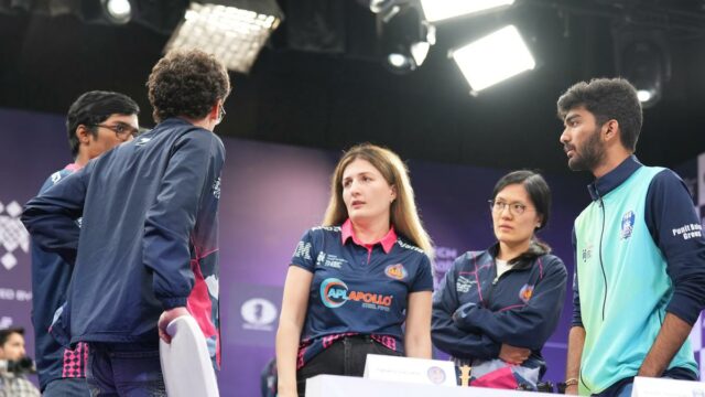 Global Chess League 2025: Alpine SG Pipers prepara confronto pelo título contra Triveni Continental Kings
