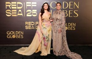 Globo de Ouro homenageia Hend Sabry e Alia Bhatt no Red Sea Film Festival Globo de Ouro homenageia Hend Sabry e Alia Bhatt no Red Sea Film Festival