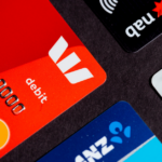 O logotipo da Wespac fora do escritório de Sydney.