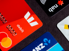 Westpac e Commonwealth anunciam mudanças nas taxas após aumento do RBA O logotipo da Wespac fora do escritório de Sydney.