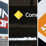 Do lado de fora de uma loja Bunnings Warehouse na Austrália.